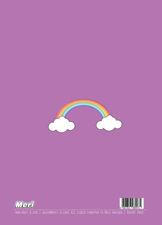 כרטיסי ברכה קרייזי קארד קשת בענן